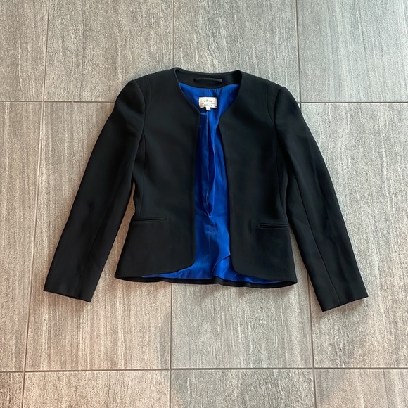 Wilfred Black Equis Cropped Blazer Size 00 - Picture 2 of 7